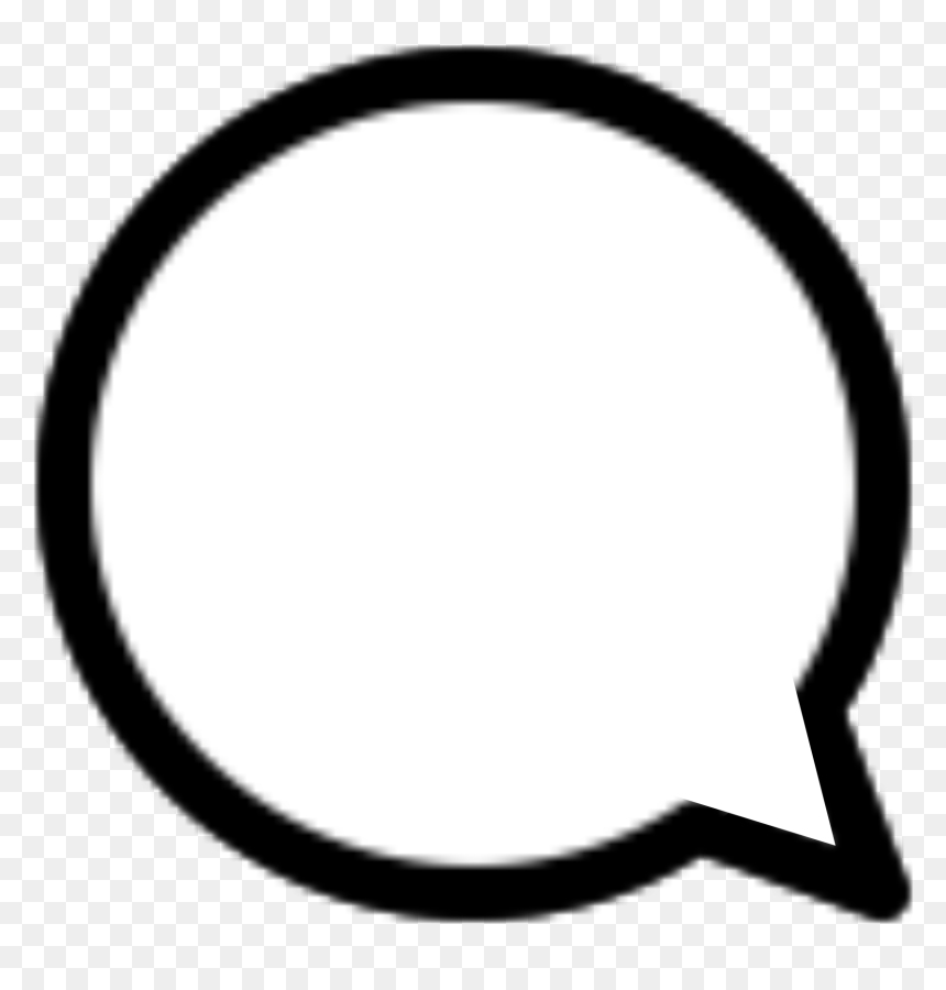 #freetoedit #chat #bubble #sticker #free #bubblechat - Circle, HD Png Download - chat bubble png