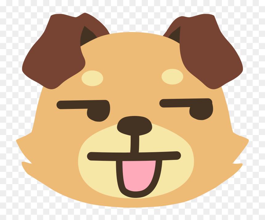 Dog Sticking Out Tongue , Png Download, Transparent Png - tongue png