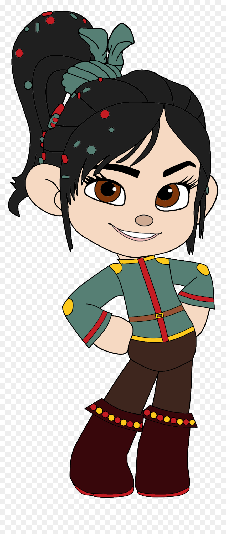 Vanellope As A Pirate Princess - Vanellope Von Schweetz Cartoon, HD Png Download - pirate hat png