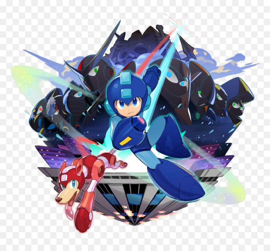 110354 01 R05 Portrait - Mega Man Dragalia Lost, HD Png Download - megaman png