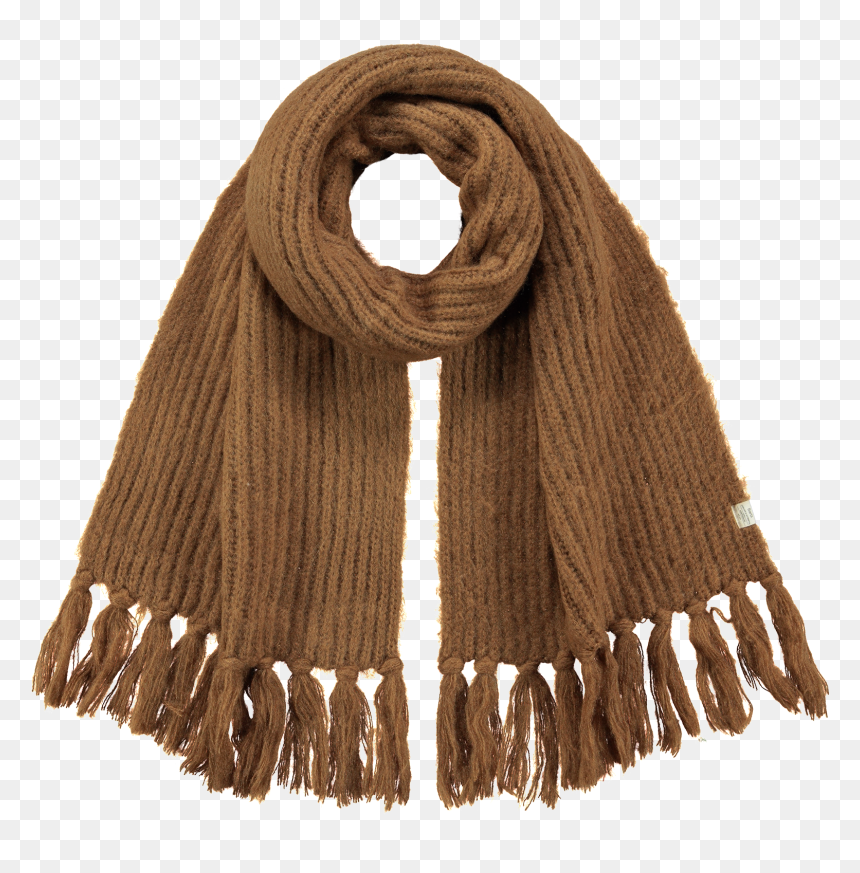 Transparent Scarf Png - Brown Scarf Png, Png Download - scarf png
