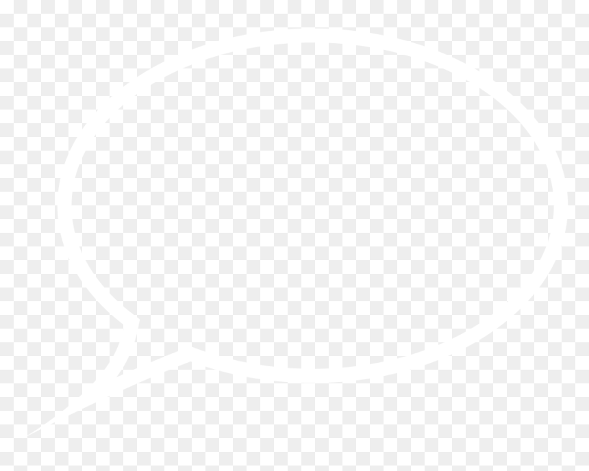 Johns Hopkins Logo White, HD Png Download - comic bubble png