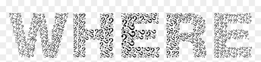 Typography, HD Png Download - question marks png
