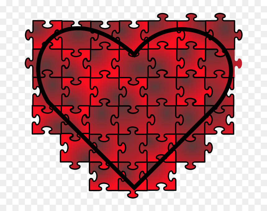 Free Stock Photo - Heart Puzzle, HD Png Download - corazones png