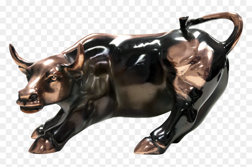 Charging Bull Png - Wall Street Bull Transparent, Png Download - street png