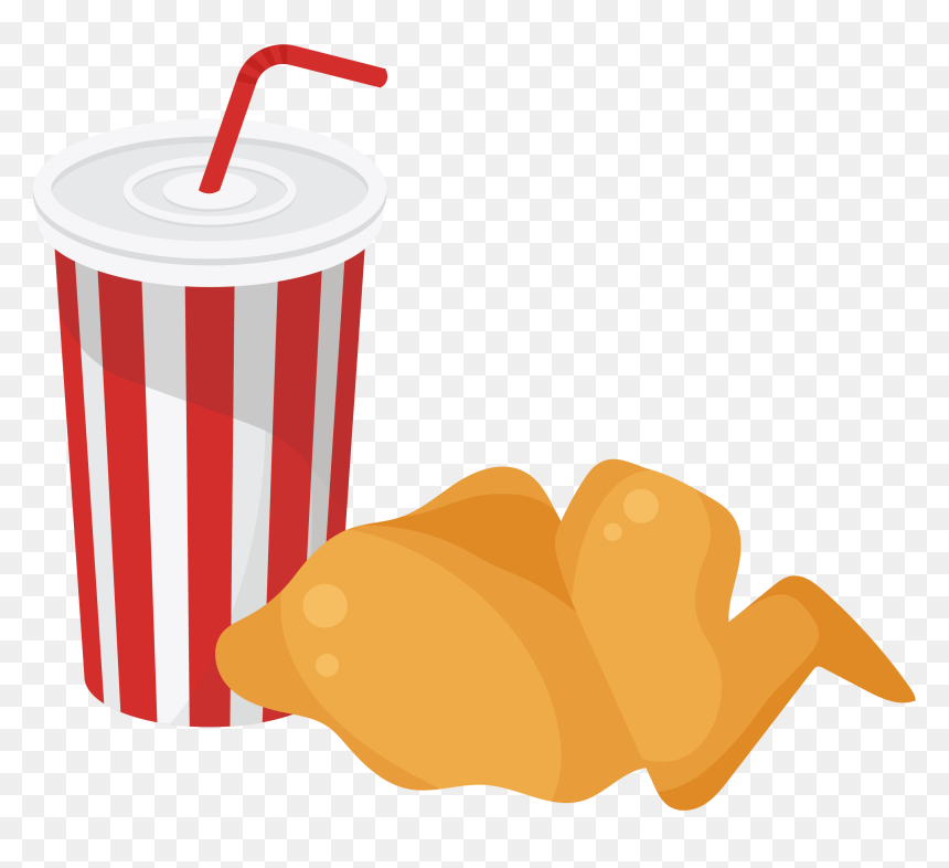 Fry Clipart Chicken Nugget Fry - Fried Chicken, HD Png Download - fried chicken png