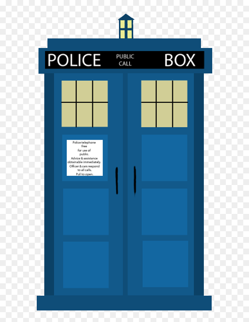 Tardis Clipart - Clipart Tardis, HD Png Download - tardis png