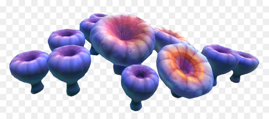Acid Mushroom Flora - Subnautica Flora, HD Png Download - coral png