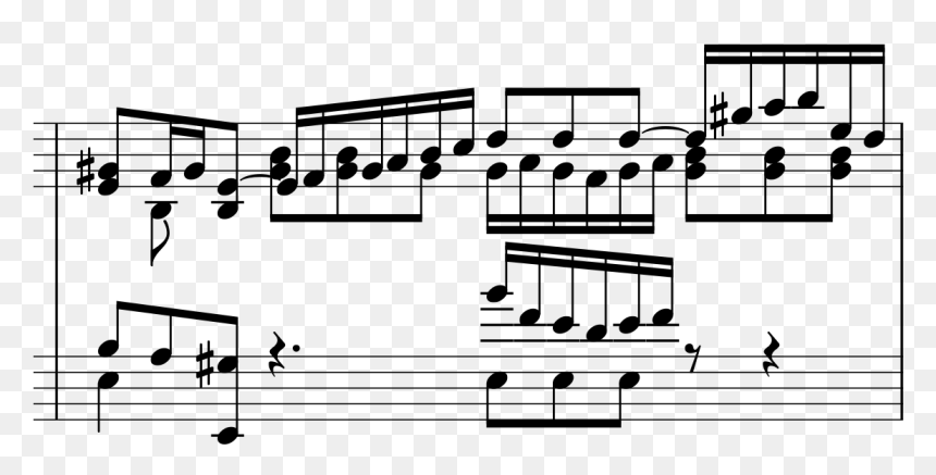 Combine In Treble Clef - Sheet Music, HD Png Download - treble clef png