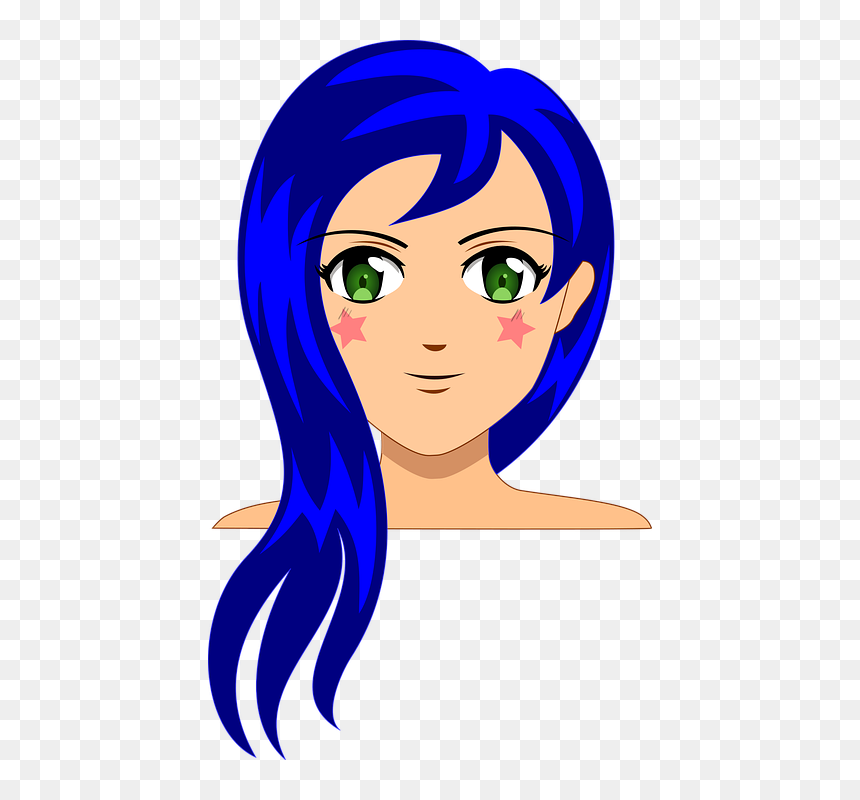 Cartoon, HD Png Download - anime face png