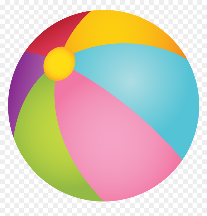 Minus Felt Food, Beach Pool, Clipart, Bulletin Board, - Swimming Pool Ball Clipart, HD Png Download - pool png