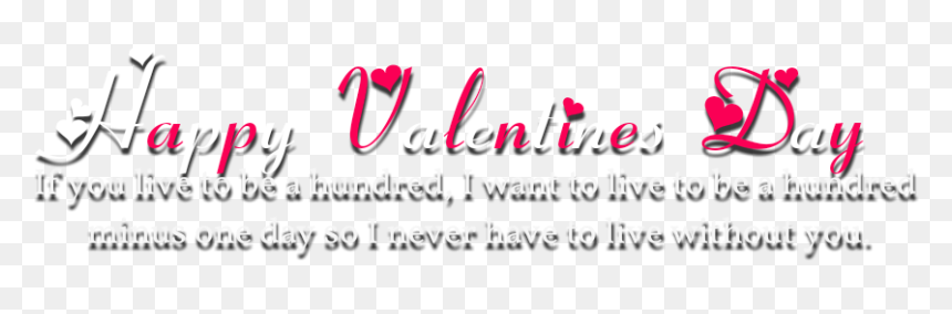 Calligraphy, HD Png Download - happy valentines day png