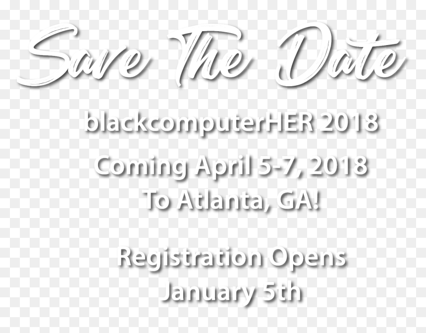 Save The Date Conference - Calligraphy, HD Png Download - save the date png