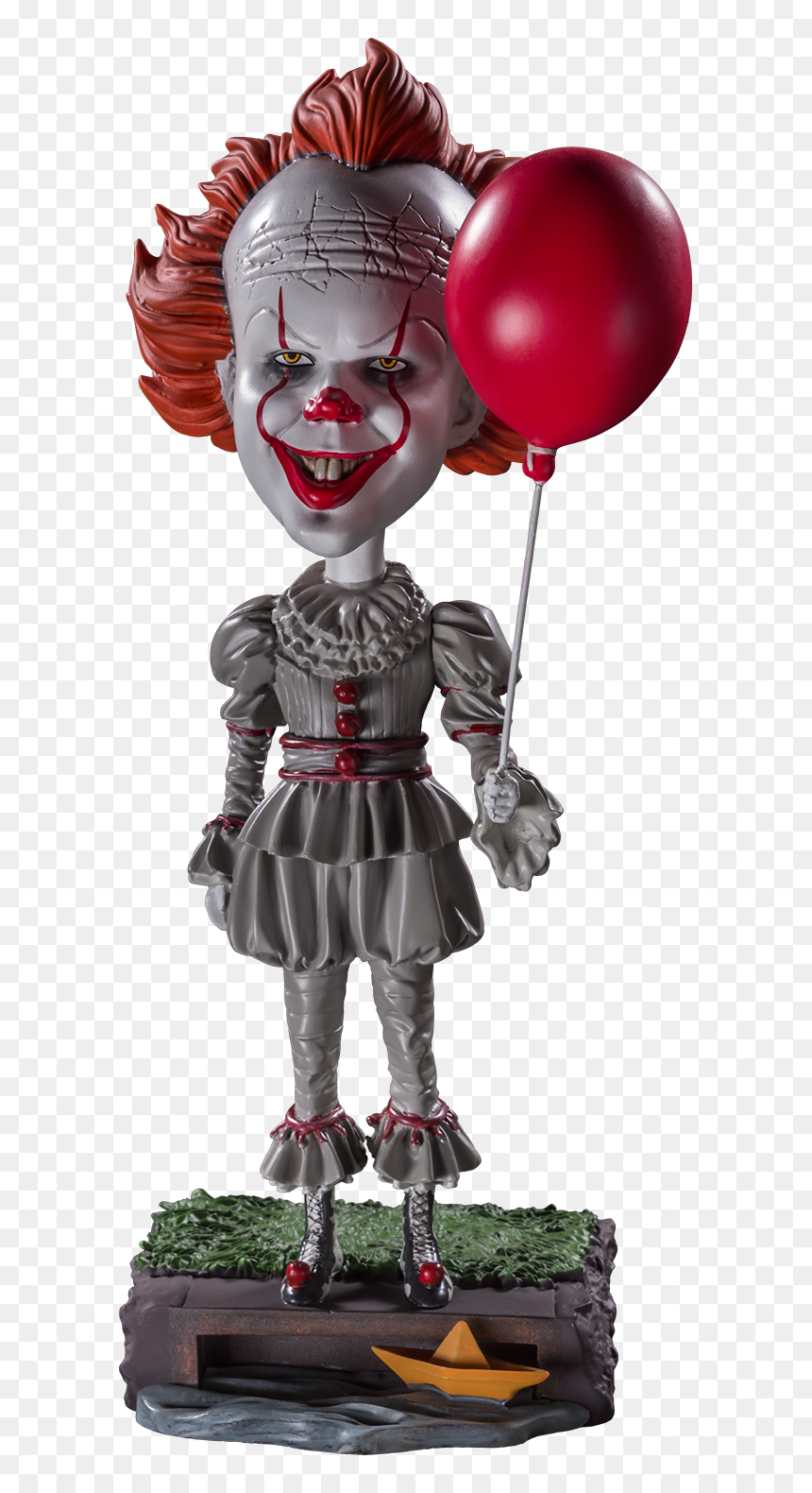 Pennywise Bobblehead , Png Download - Neca Pennywise Head Knocker, Transparent Png - pennywise png