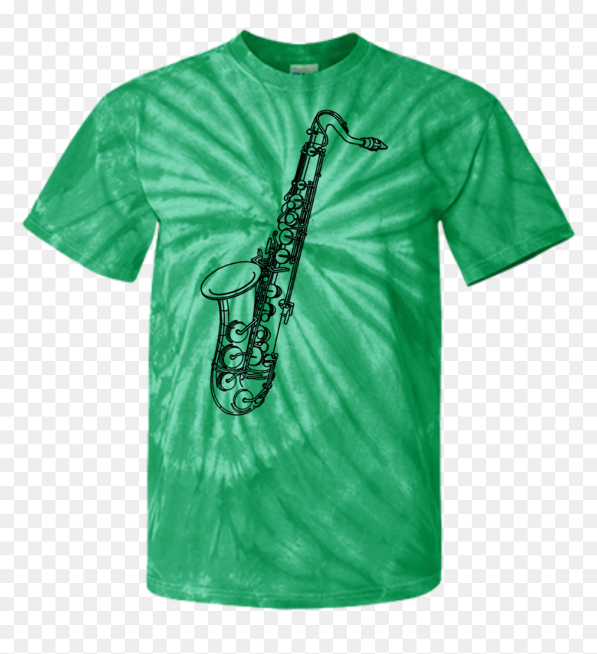 Sax Tie Dye T Shirt - Geronimo Stilton T Shirt, HD Png Download - saxophone png