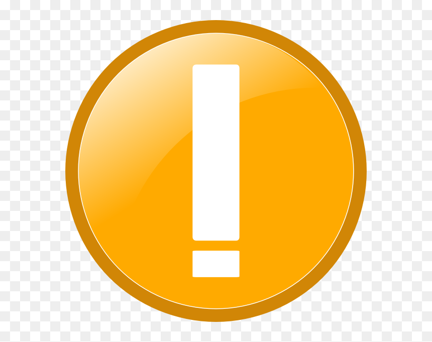 Svg Black And White Library Icon Clip Art At Clker - Icon Warning Yellow, HD Png Download - warning png