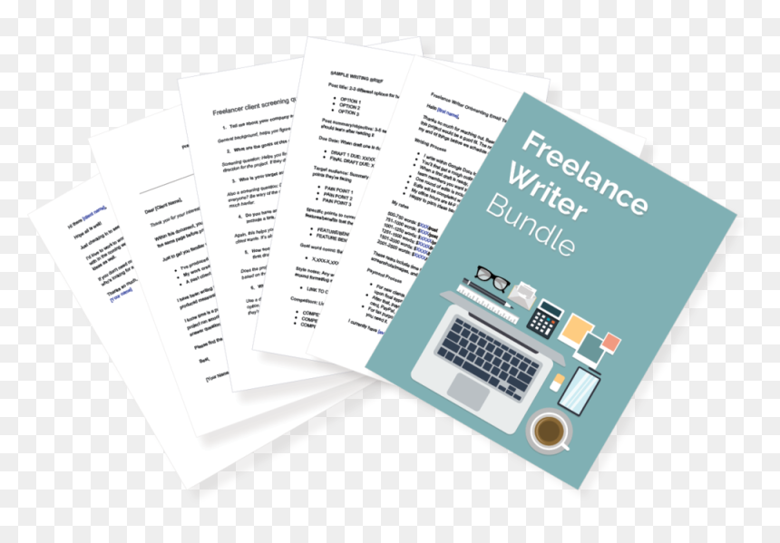 Freelance Writer Bundle - Book, HD Png Download - writing png