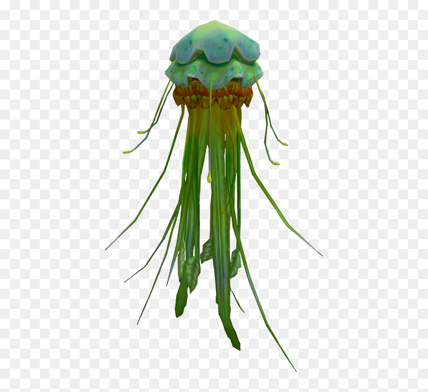 Jellyfish , Png Download - Green Jellyfish, Transparent Png - jellyfish png