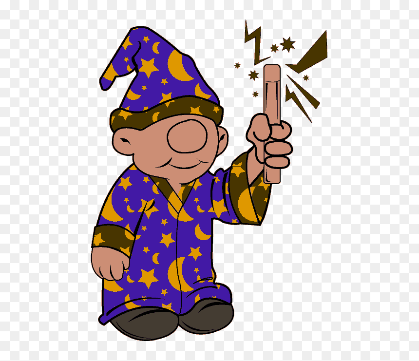 Clip Art Wizard - Wizard Cute Clip Art, HD Png Download - wizard png