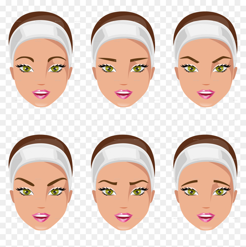 Different Peoples Eyebrows, HD Png Download - eyebrows png