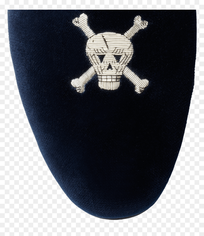 Mens Skull And Crossbones Loafers, HD Png Download - skull and crossbones png