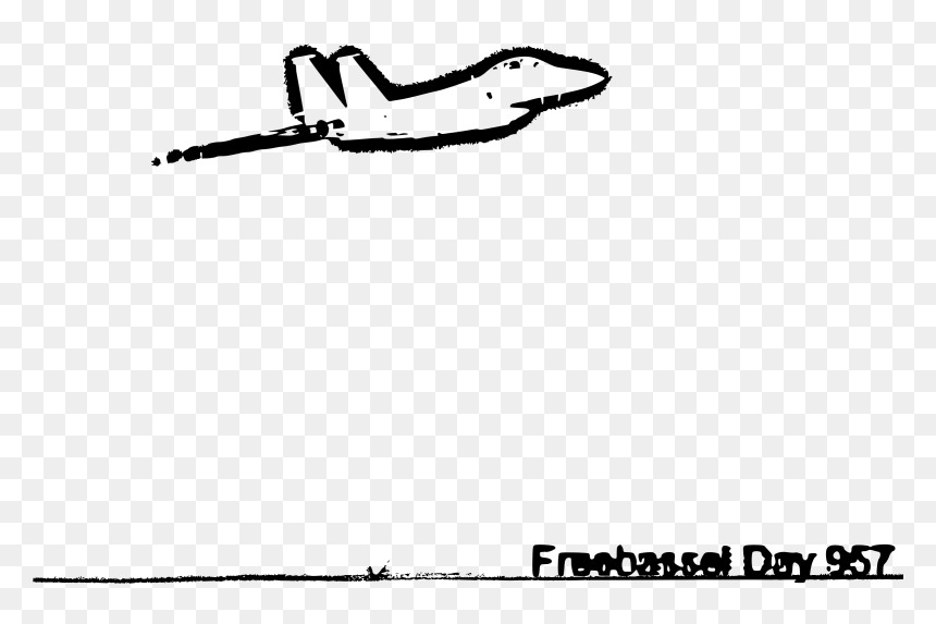 Freebassel Day 957 Top Jet Clip Arts - Drawing, HD Png Download - jet png