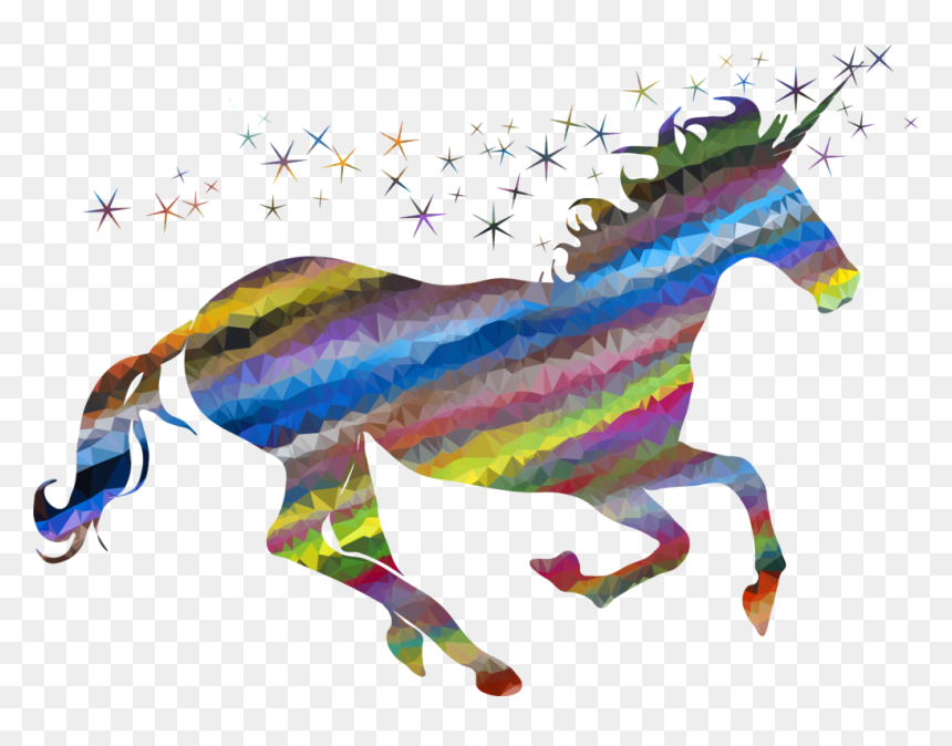Thelma The Unicorn T Shirt Unicorn Horn The Polyamorists - Unicorn Silhouette, HD Png Download - unicorn horn png