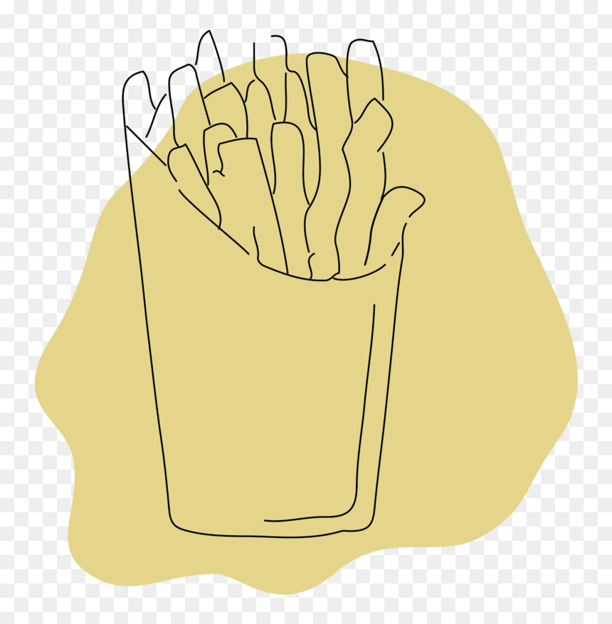 French-fry, HD Png Download - french fries png
