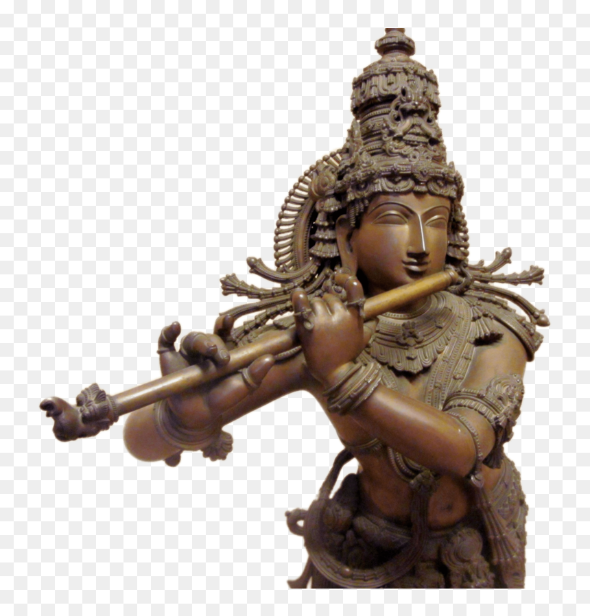 Krishna Playing The Bansuri - Happy Malayalee New Year, HD Png Download - bansuri png