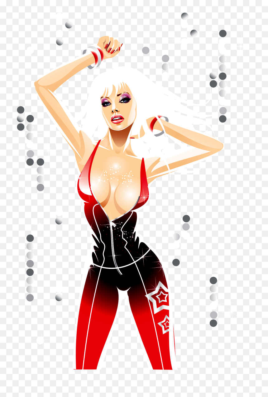 Tarjetas De 15 Años Modernas, HD Png Download - hot girl png