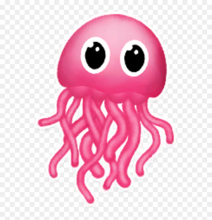 Pink Jellyfish Clipart, HD Png Download - jellyfish png