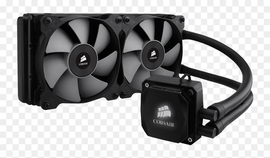 H100i Hero Fan - Water Cooler Corsair H100i, HD Png Download - fan png