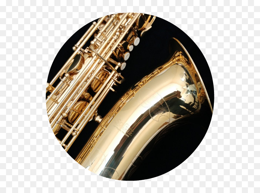 Barisax Circle Generic Test Pic - Baritone Saxophone, HD Png Download - saxophone png
