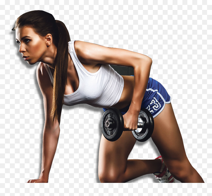 Gym Female Png, Transparent Png - fitness png