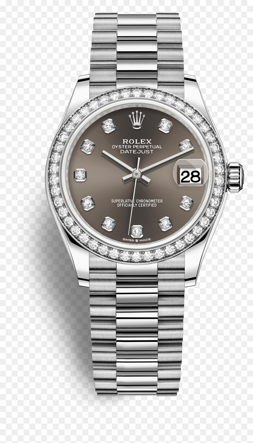 Rolex Watch Png , Png Download - Rolex Day Just Diamant, Transparent Png - rolex png