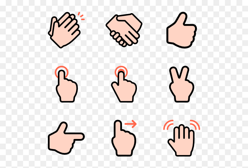 Gesture Png, Transparent Png - pointing finger png