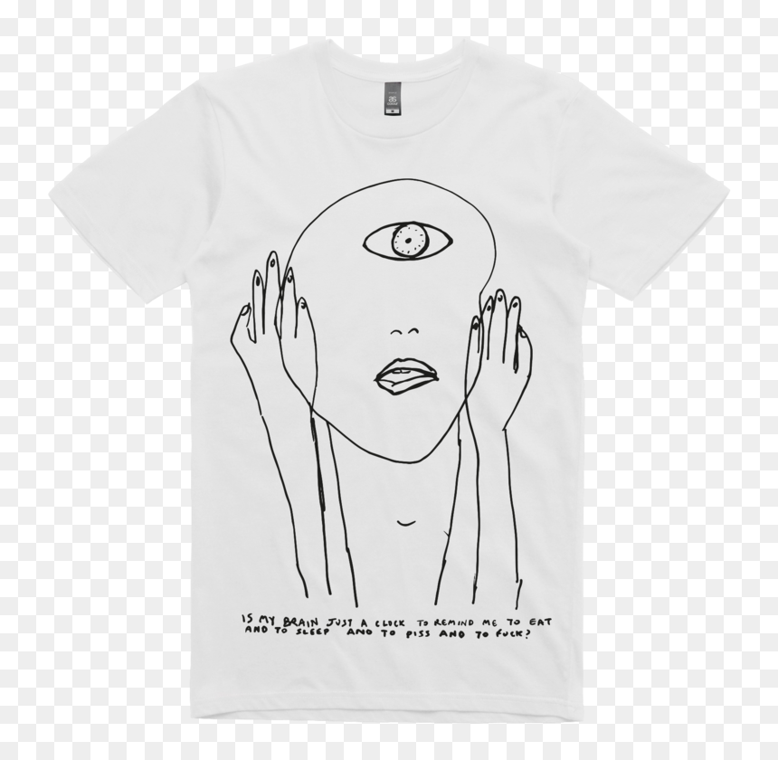 Big Scary Over Matter White Shirt Png Shirt Png Scary - T-shirt, Transparent Png - white shirt png