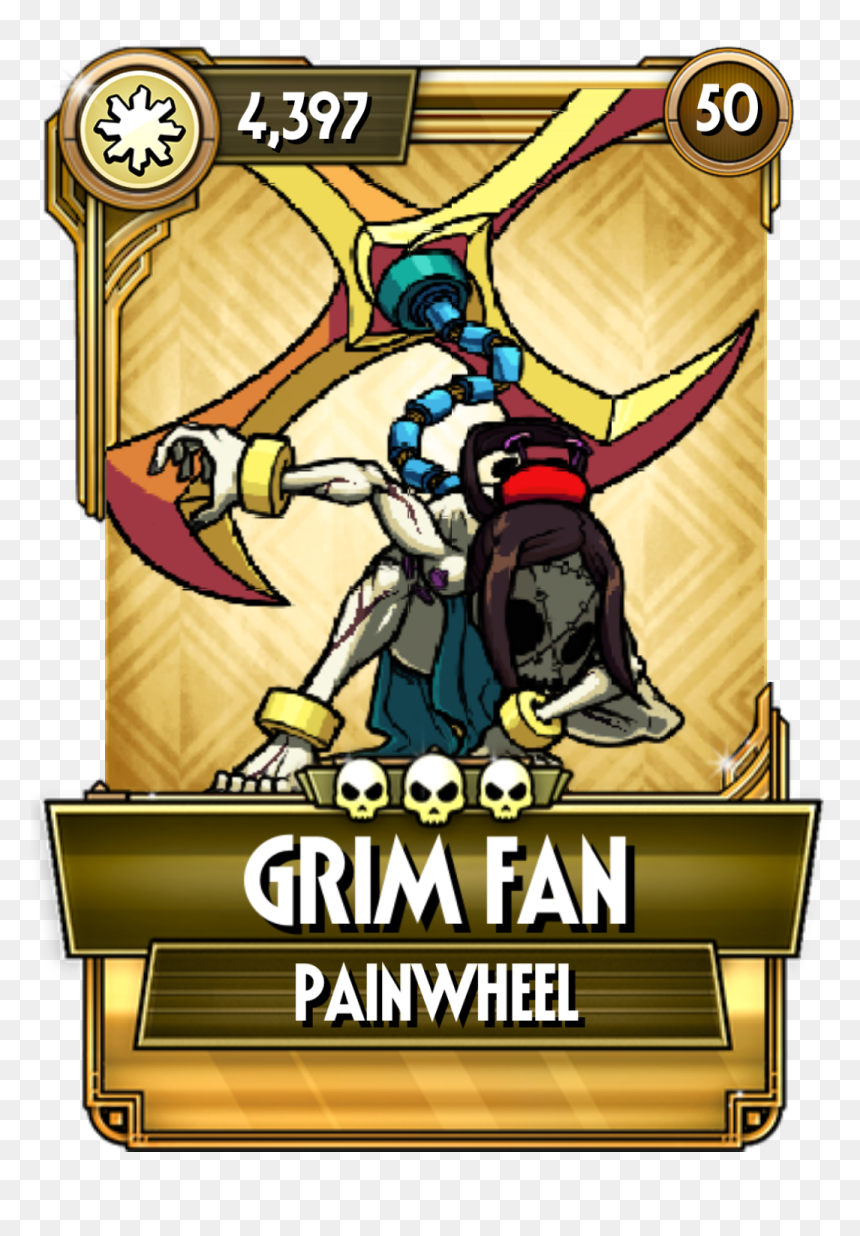 Big Band Skullgirls Mobile, HD Png Download - fan png