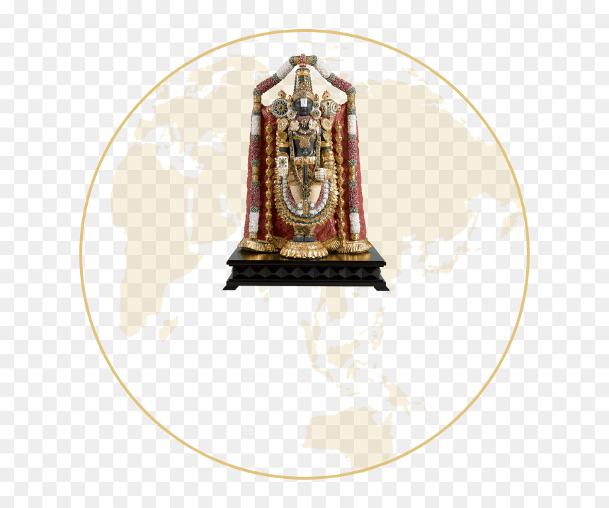 Lladro Balaji , Png Download - Lladro Vishnu, Transparent Png - lord venkateswara png