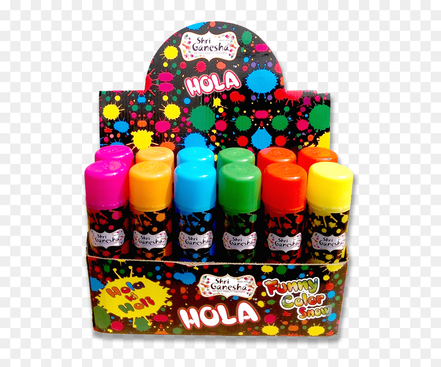 Hola Colours Sri Ganesh, HD Png Download - pichkari png