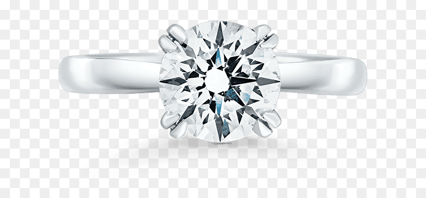 11 01 1806 Solitaire Engagement Ring - Engagement Ring, HD Png Download - wedding ring png