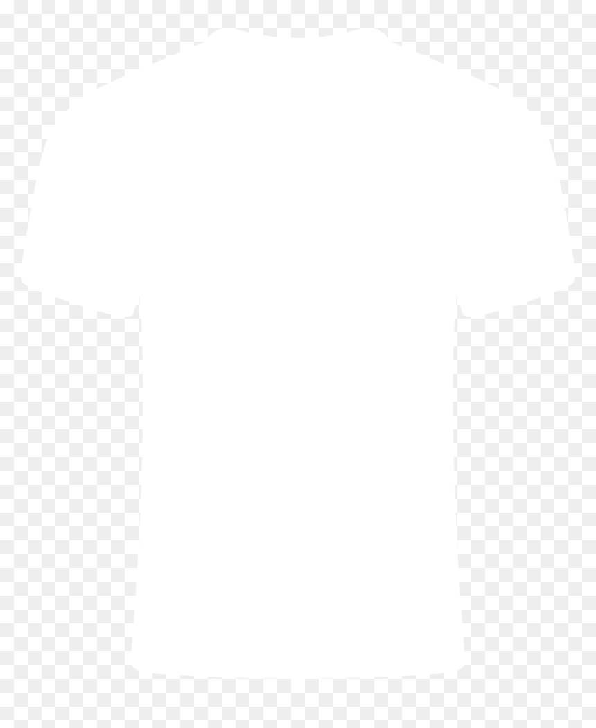 Tee Shirt Silhouette At Getdrawings - White T Shirt Silhouette, HD Png Download - white shirt png