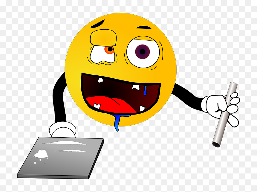 Cocaine Smiley, HD Png Download - cocaine png