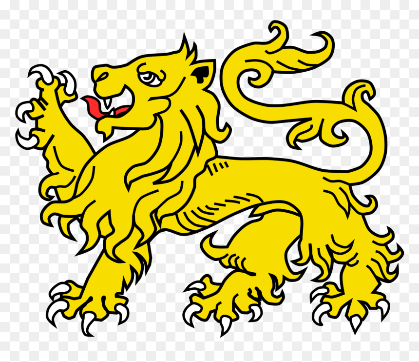 Coat Of Arms Lion, HD Png Download - lion head png