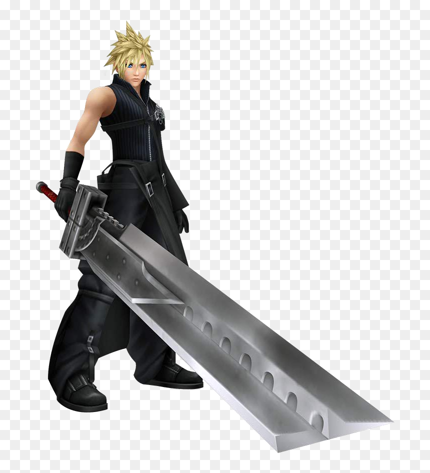 Cloud Final Fantasy Png , Png Download - Advent Children Cloud Design, Transparent Png - cloud strife png