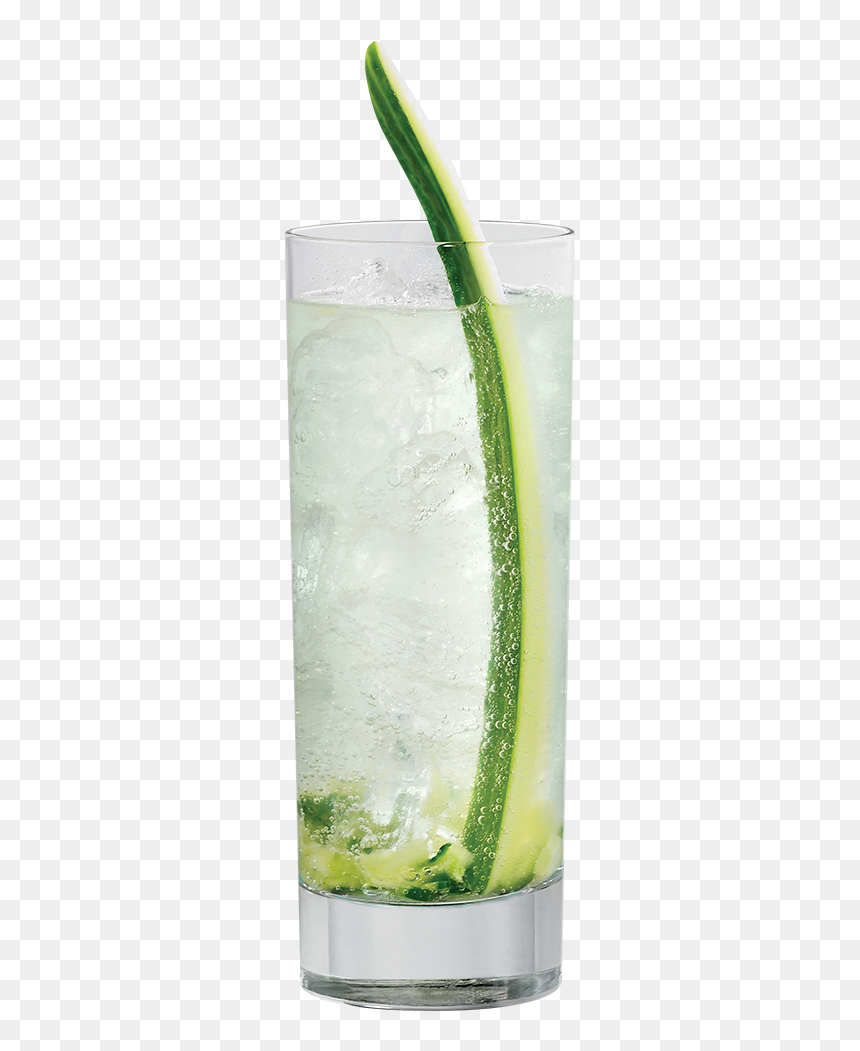 Cucumber Collins - Cucumber Gin Cocktail Png, Transparent Png - cocktail png