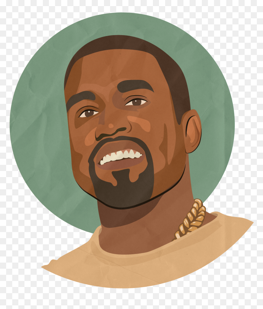 Art Gallery Vocabulary Spills - Kanye West Clip Art, HD Png Download - kanye west png