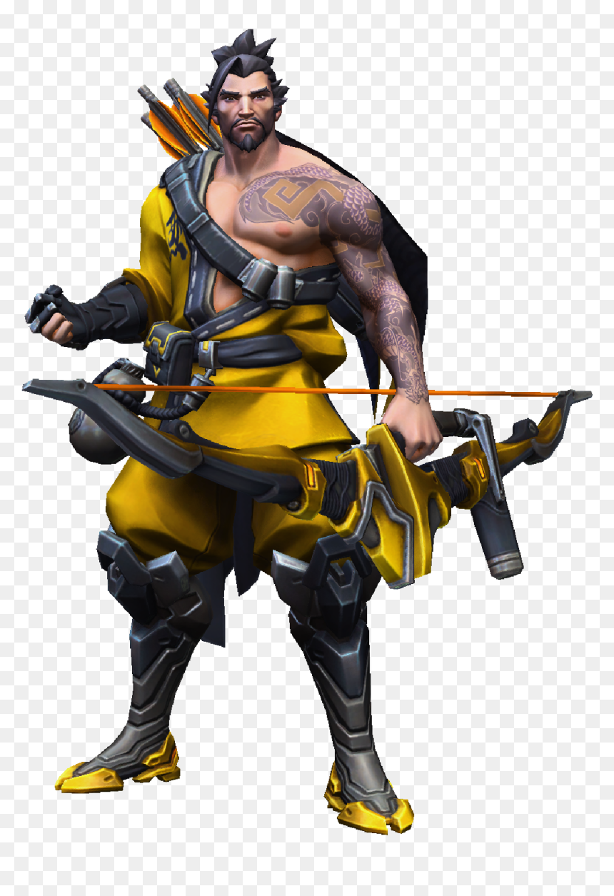 Blizzard Press Center - Figurine, HD Png Download - hanzo png