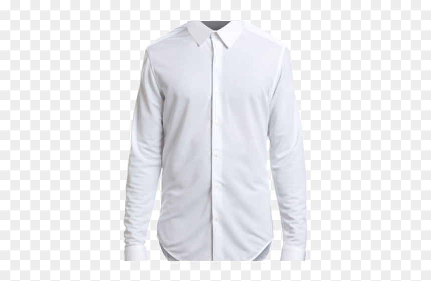 Long-sleeved T-shirt, HD Png Download - white shirt png
