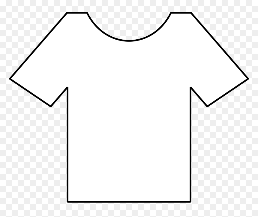 Line Art, HD Png Download - white shirt png